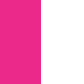 Pink Raspberry / White